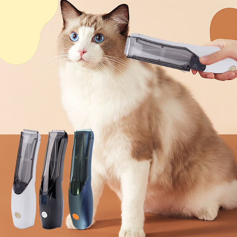 Pet Hair Clipper with Suction Function