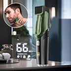 Vacuum beard trimmer - 20 lengths and styles adjustable