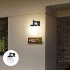 Solar Wall Sphere Light (2 pieces)