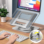 Laptop Stand Aluminum Alloy Rotating Frame