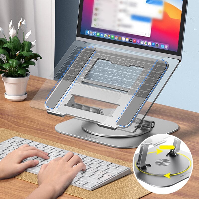 Laptop Stand Aluminum Alloy Rotating Frame
