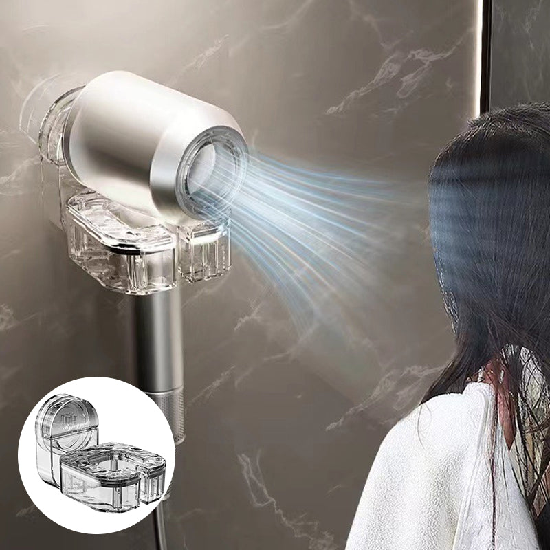 Rotating Hair Dryer Stand Without Drilling