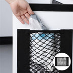 Plastic Bags Storage Net Bag (With Adhesive Tape)