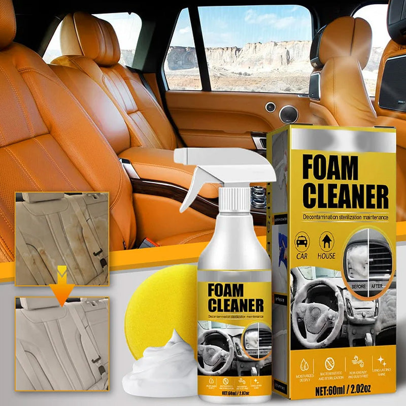 Multi-purpose foam cleaner