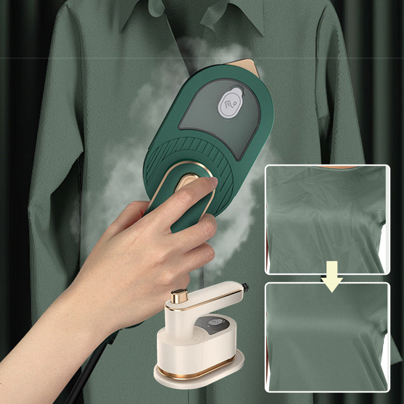 Handheld portable foldable steamer