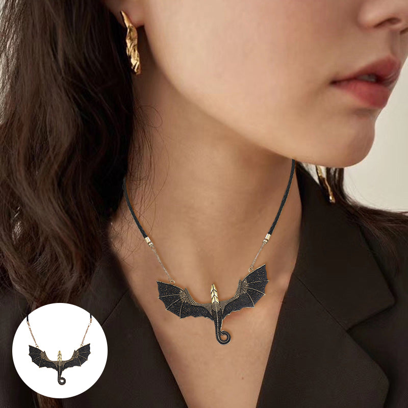 Flying Dragons Necklace