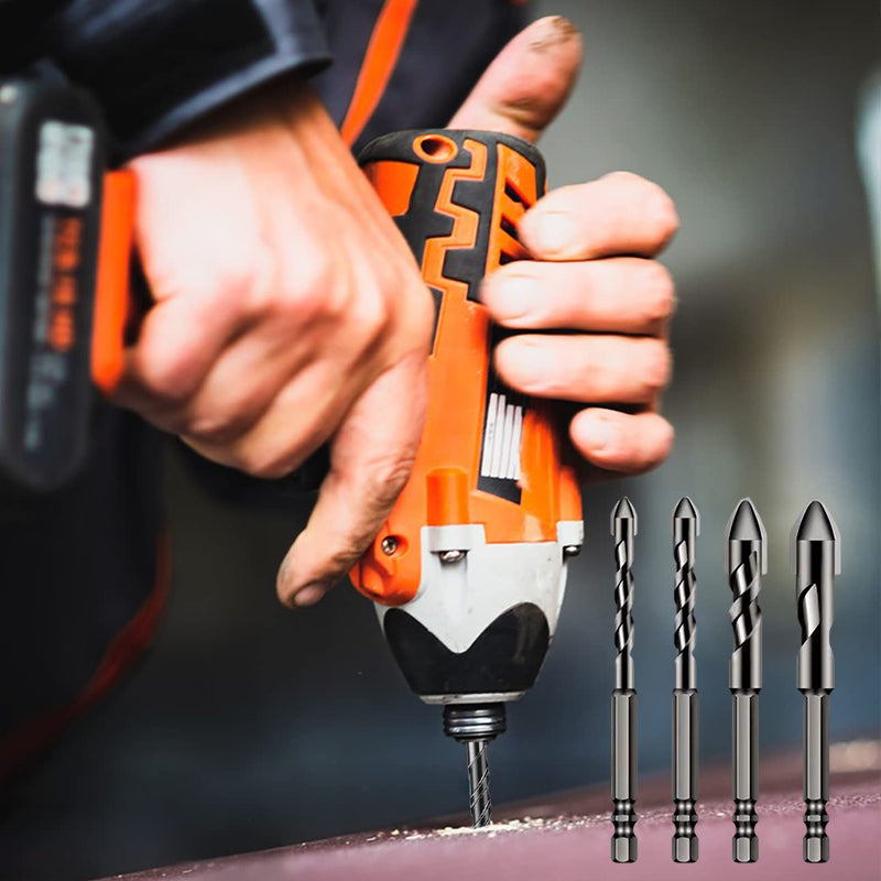 High hardness slate head eccentric drill