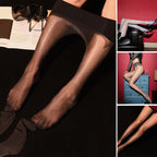 Oil-soaked 1D ultra-thin sexy pearlescent stockings