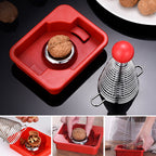 Stainless Steel Spring Walnut Opener