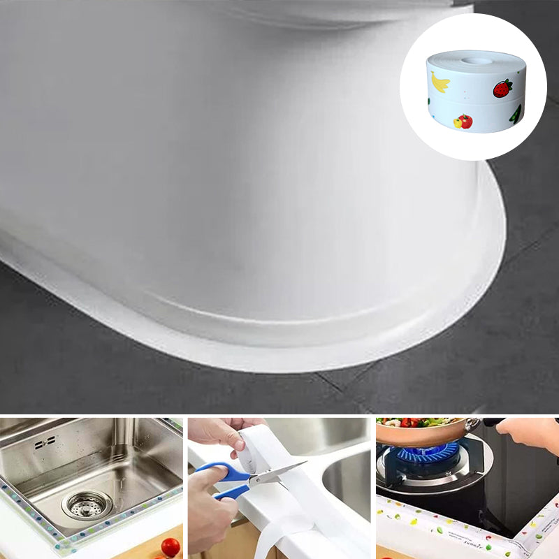 Kitchen oil-resistant seam tape