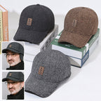 Winter baseball cap with ear protectors