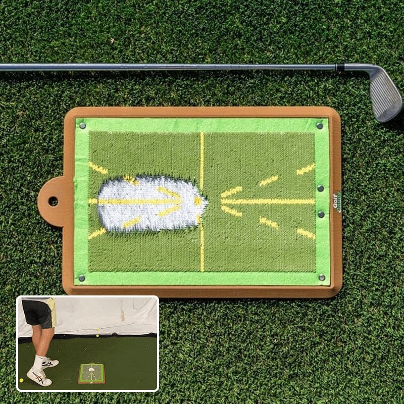 Golf Training Mat for Swing Detection Hitting