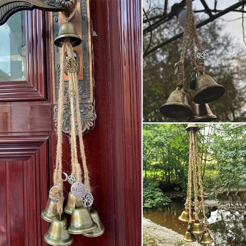 Handmade spiritual protection pendant with magic charms