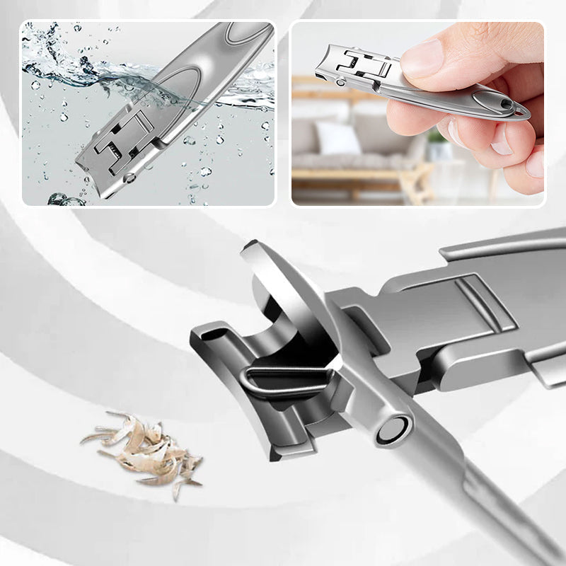 Ultra-slim portable nail clipper