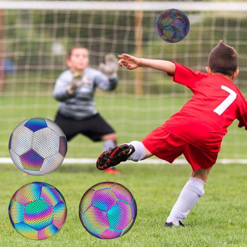 Reflective Glowing Soccer Ball