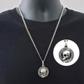 Skull Necklace Made of Titanium Steel