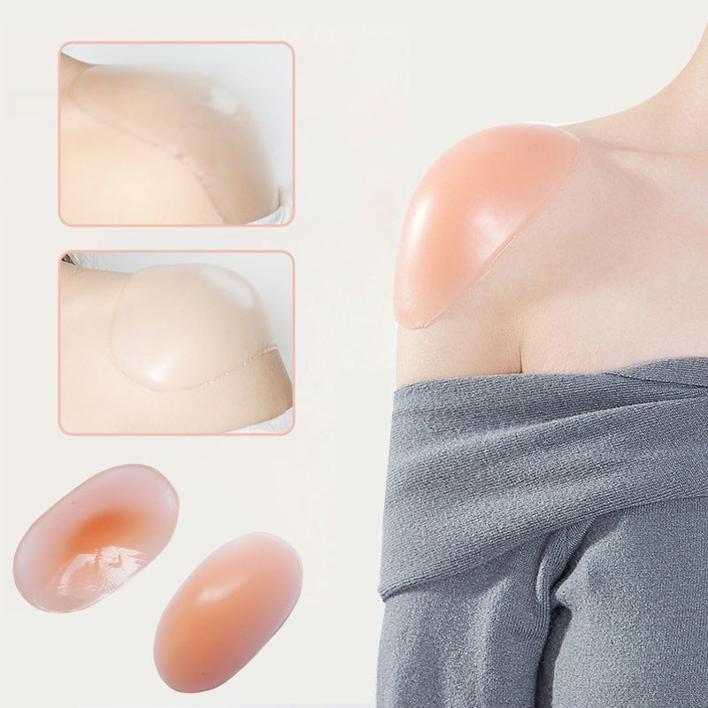 NATURALLY SOFT NON-SLIP SHOULDER PADS