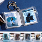 Small Photo Album Keychain Pendant