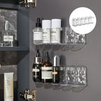 Row Plastic Wall Shelf