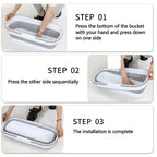 Lightweight foldable cleaning bucket for daily use