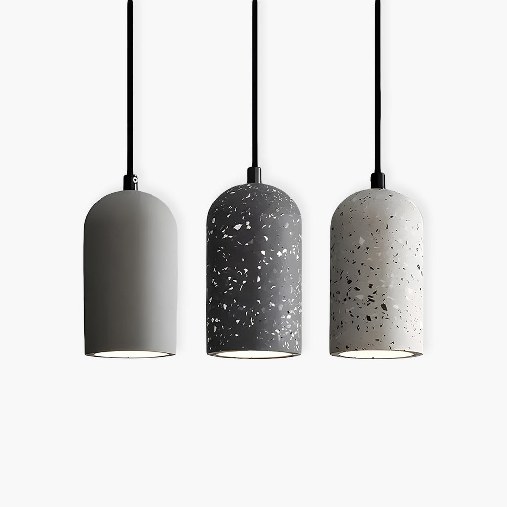 Modern Concrete Pendant Light | Ø 9.6 cm, 200 cm Cable