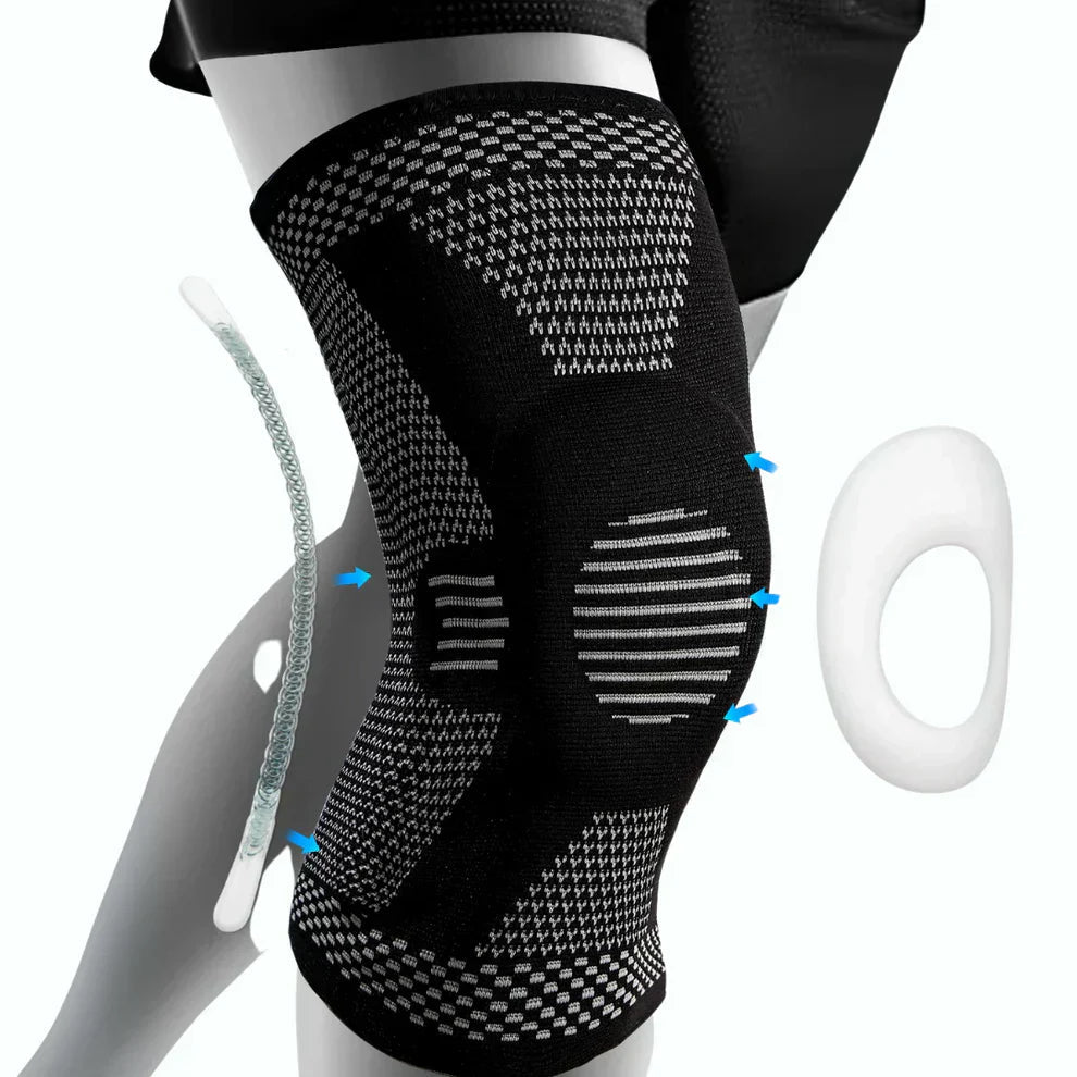 FlexiKnee Compression Brace – Supportive Knee Brace for Pain, Swelling & Stiffness