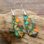 Vibrant Jasper Earrings | Colorful must-haves for any occasion!