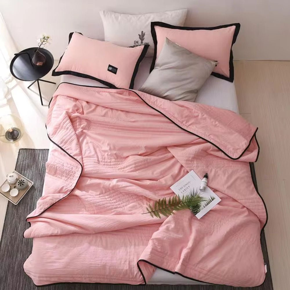 Instant cooling blanket against night sweating & overheating
