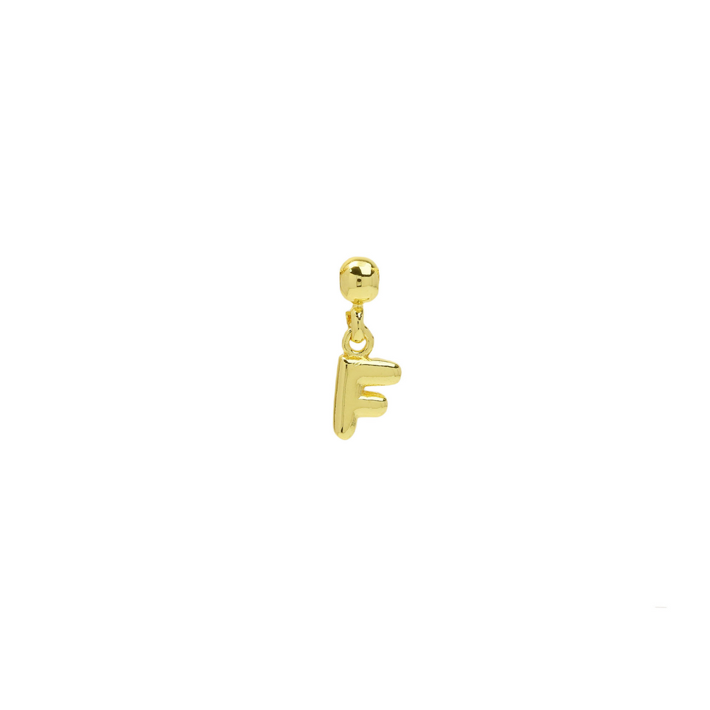 Dainty Satellite Bubble Letter Name Necklace