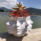 Modern Face Design Pot