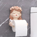 Fairy Tale Girl Toilet Paper Holder
