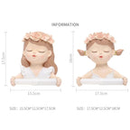 Fairy Tale Girl Toilet Paper Holder