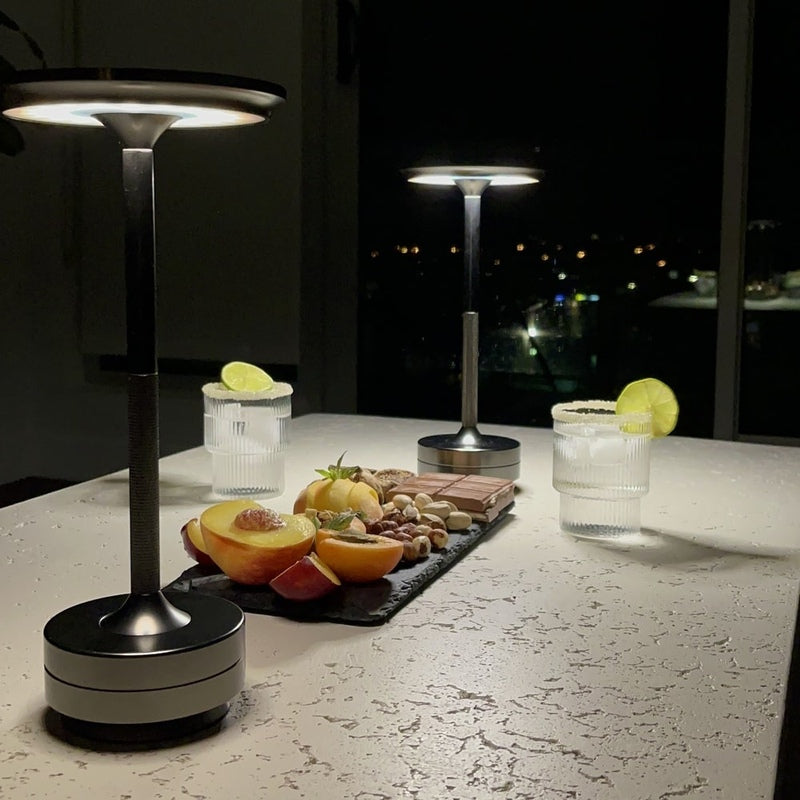 Cordless Table Lamp with Warm 3000K Light and 2600mAh Rechargeable Battery