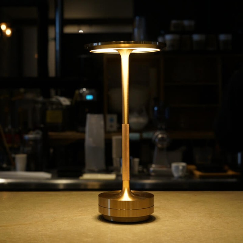 Cordless Table Lamp with Warm 3000K Light and 2600mAh Rechargeable Battery