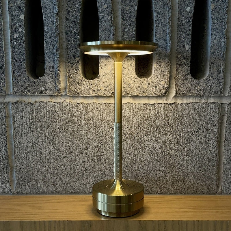 Cordless Table Lamp with Warm 3000K Light and 2600mAh Rechargeable Battery