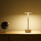 Cordless Table Lamp with Warm 3000K Light and 2600mAh Rechargeable Battery