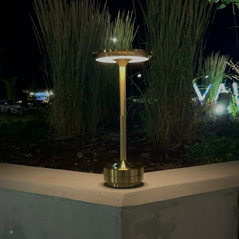 Cordless Table Lamp with Warm 3000K Light and 2600mAh Rechargeable Battery