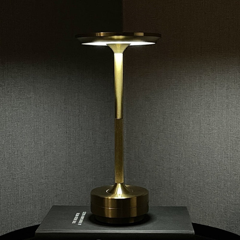 Cordless Table Lamp with Warm 3000K Light and 2600mAh Rechargeable Battery