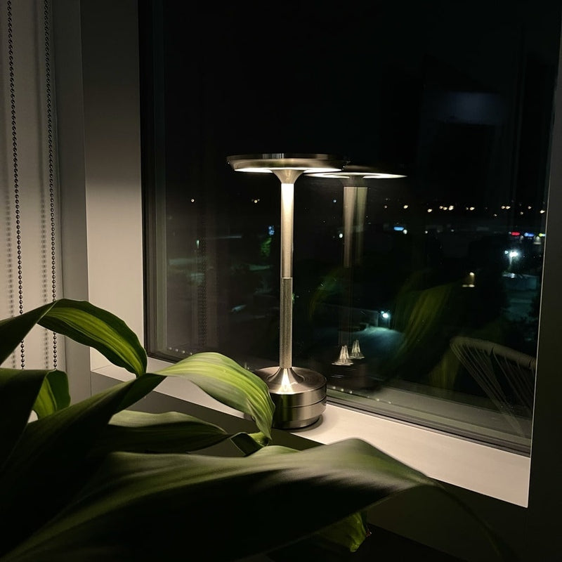 Cordless Table Lamp with Warm 3000K Light and 2600mAh Rechargeable Battery