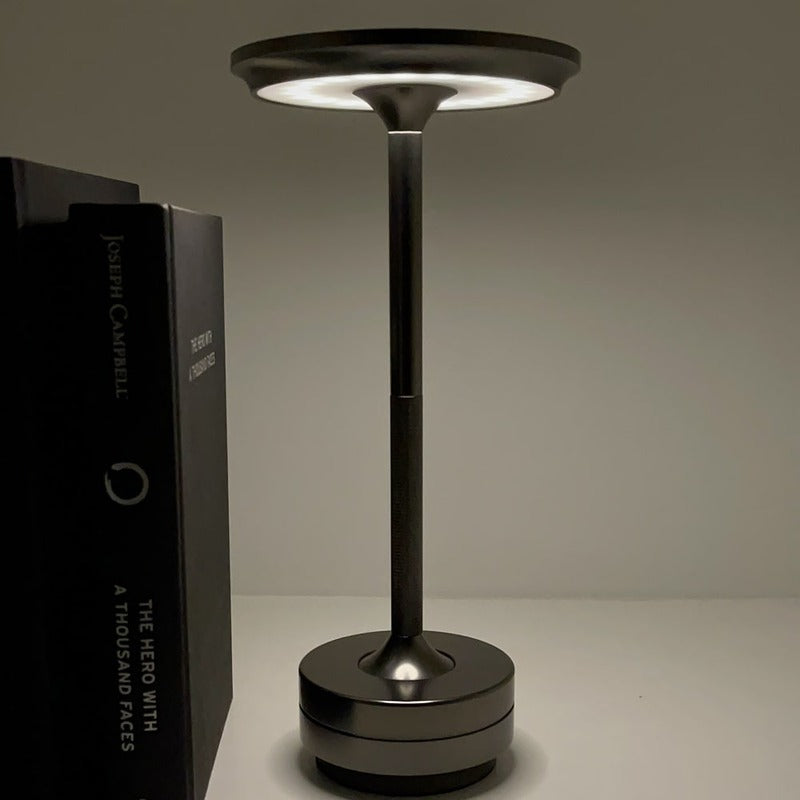 Cordless Table Lamp with Warm 3000K Light and 2600mAh Rechargeable Battery