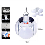 Foldable Solar LED Lamp with Clip – Motion-Sensitive & Wireless