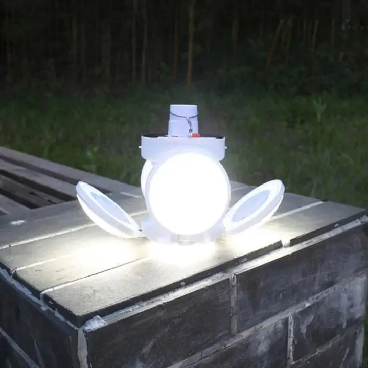Foldable Solar LED Lamp with Clip – Motion-Sensitive & Wireless