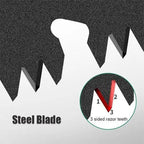 Folding Saw made of Carbon Steel – Fast Cut through Ω Tooth Design
