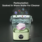 Foldable Mini Washing Machine 4.5 L – compact & gentle