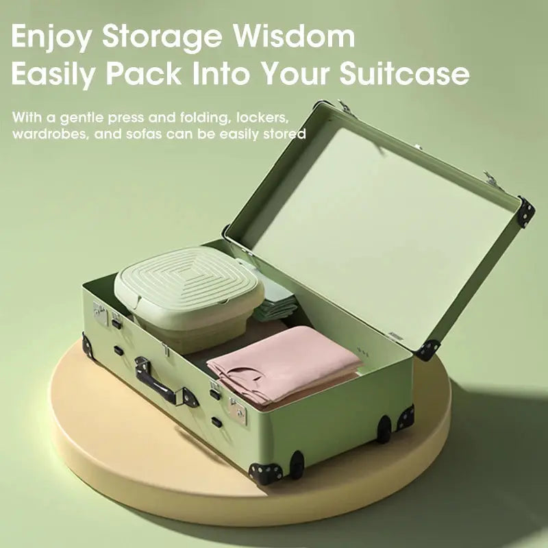 Foldable Mini Washing Machine 4.5 L – compact & gentle