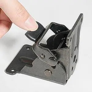Foldable Heavy-Duty Corner Brackets with Lock – Supports up to 225 kg