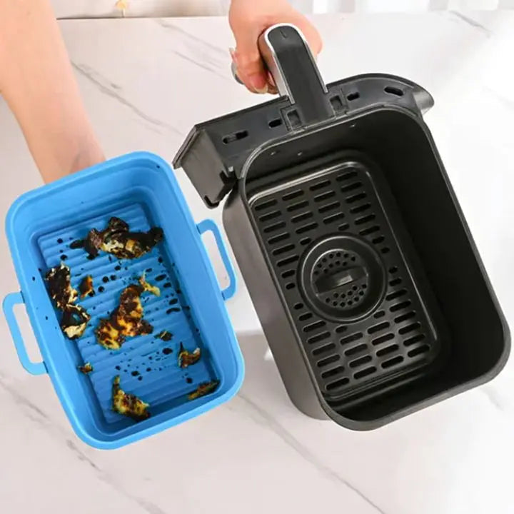 Foldable Silicone Baking Mold for Air Fryers – Practical & Versatile