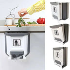 Foldable Kitchen Trash Can – Space-Saving for Cabinet Doors