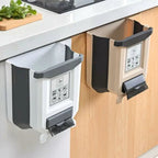Foldable Kitchen Trash Can – Space-Saving for Cabinet Doors