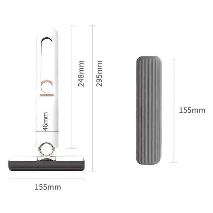 Foldable Mini Mop – Self-Wringing & Compact